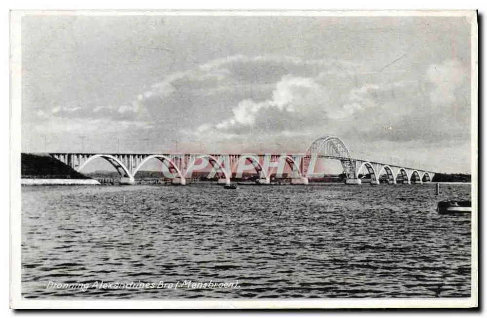 Ponte Alexandre Ier (Mensbraen) — Dronning Alexandrines Bro — editor J. Rasmussen, série Nr. 810 - Frente