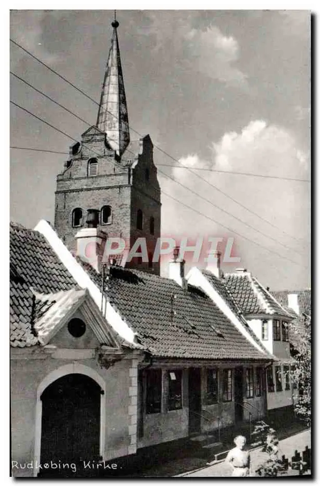 Igreja de Rudkøbing — Rudkøbing — editor desconhecido, número de série não visível - Frente