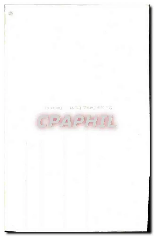 Tønder: O Apotecário — Apothek Peter Joft — editor desconhecido, número de série não visível - Verso
