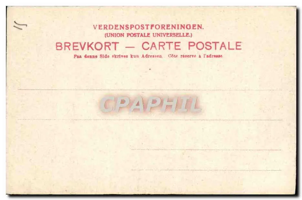 Kopenhagen — Ved Holmens Bro — C. St. Eneret 647 - Rückseite