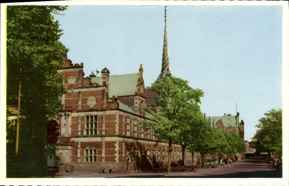 Copenhague, Borsen — A Bolsa — editor Stender & Høilie, n° 113 - Frente