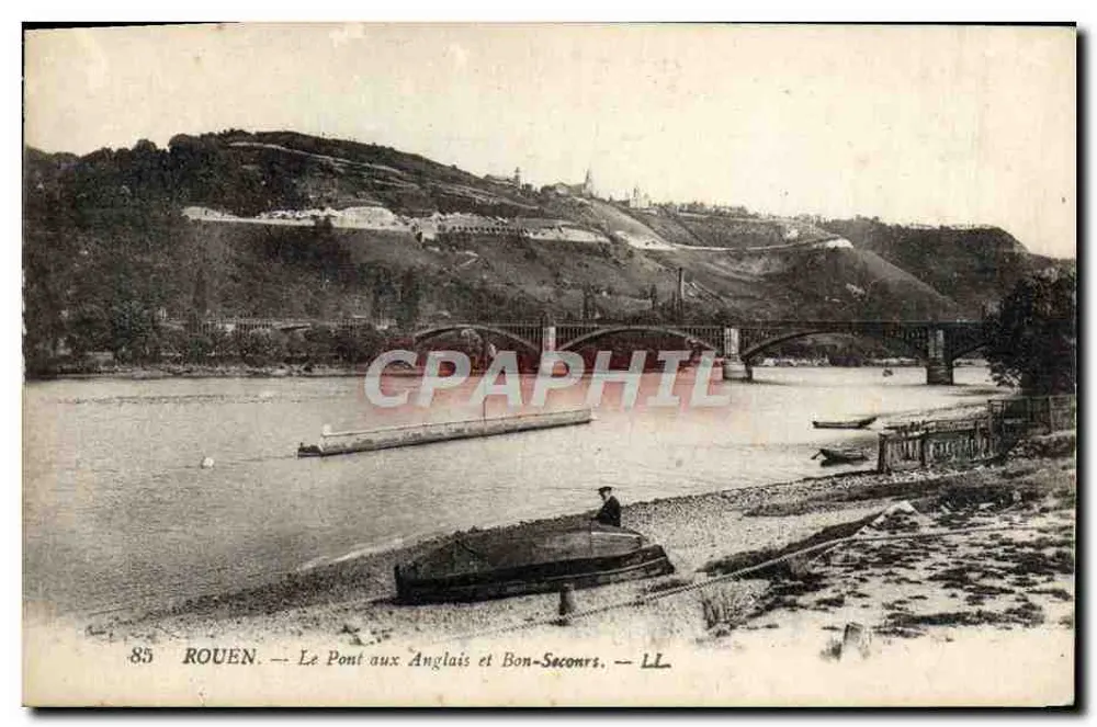 Rouen — Die Brücke der Engländer und Bon-Seconnrs — LL - Vorderseite