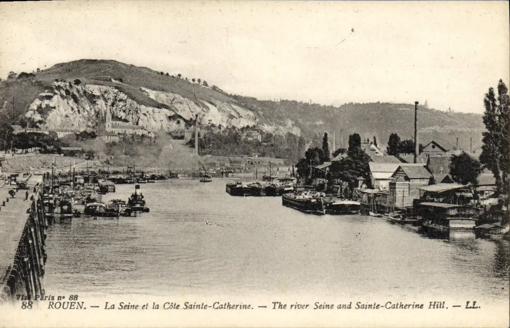Rouen — Die Seine und die Côte Sainte-Catherine — Visite Paris n° 88 — LL. - Vorderseite