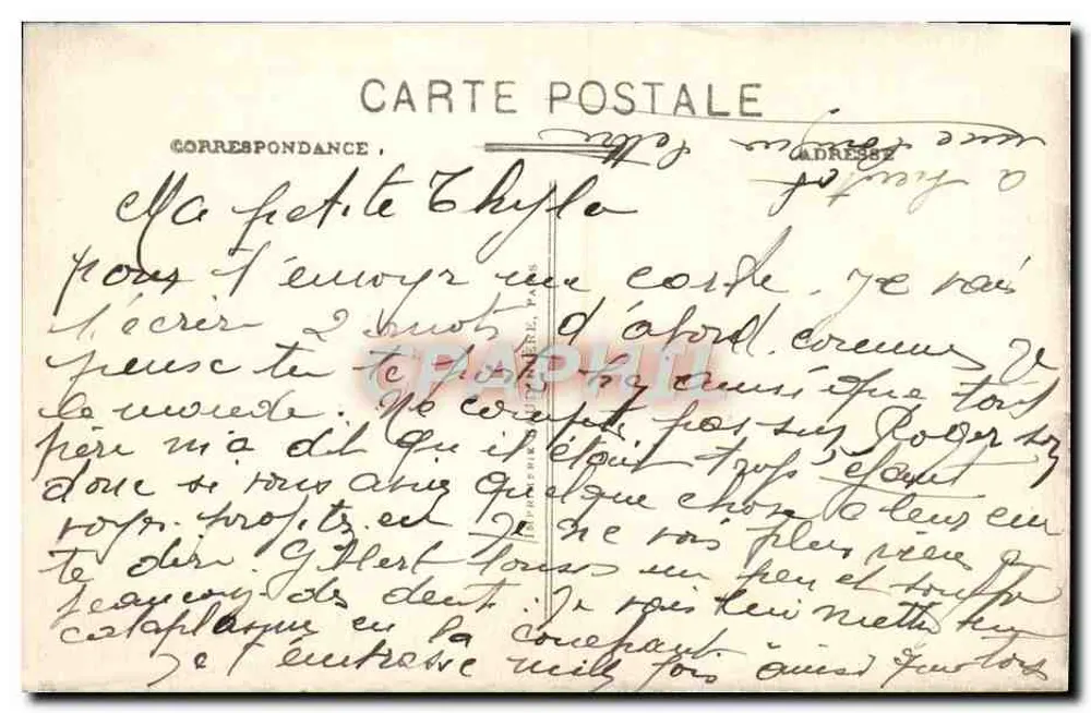 Bernay (Eure) — Alte Häuser in der Straße de Lisieux und der Straße des Sources — Verleger: R. Cey - Rückseite