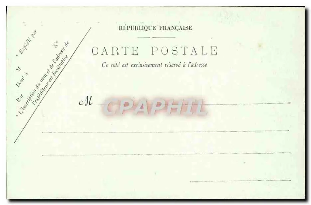Le Havre — Notre-Dame und die Rue de Paris — LL. — N°8 - Rückseite