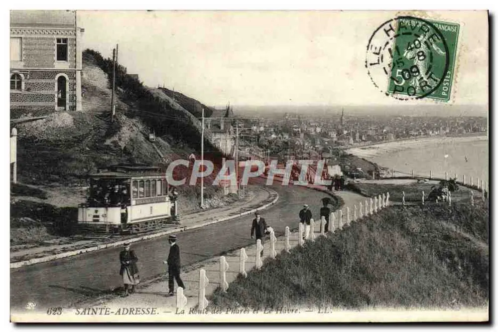 Sainte-Adresse — Die Route der Leuchttürme und Le Havre — LL. n°623 - Vorderseite