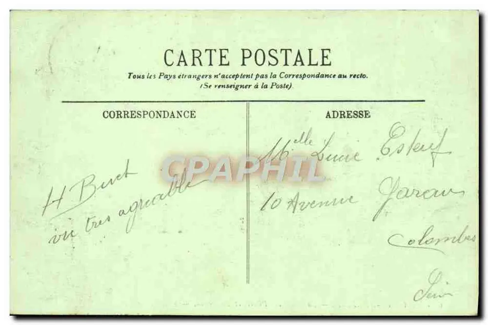 Sainte-Adresse — Die Route der Leuchttürme und Le Havre — LL. n°623 - Rückseite