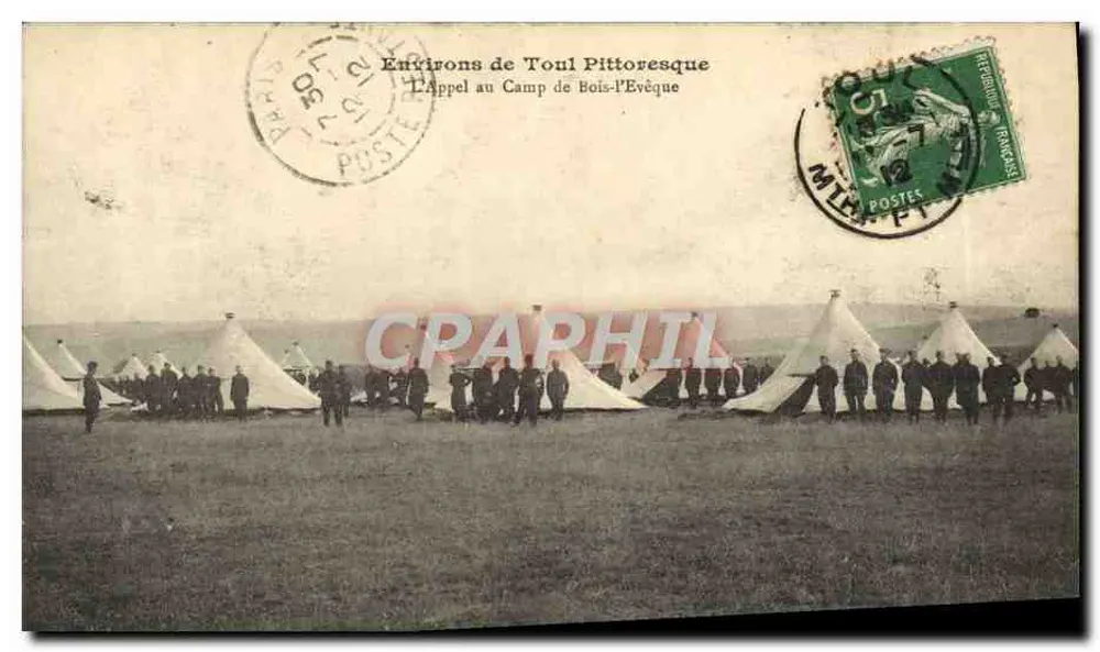 Camp de Bois-l'Évêque — Appel au Camp — Toul Pittoresque - Vorderseite