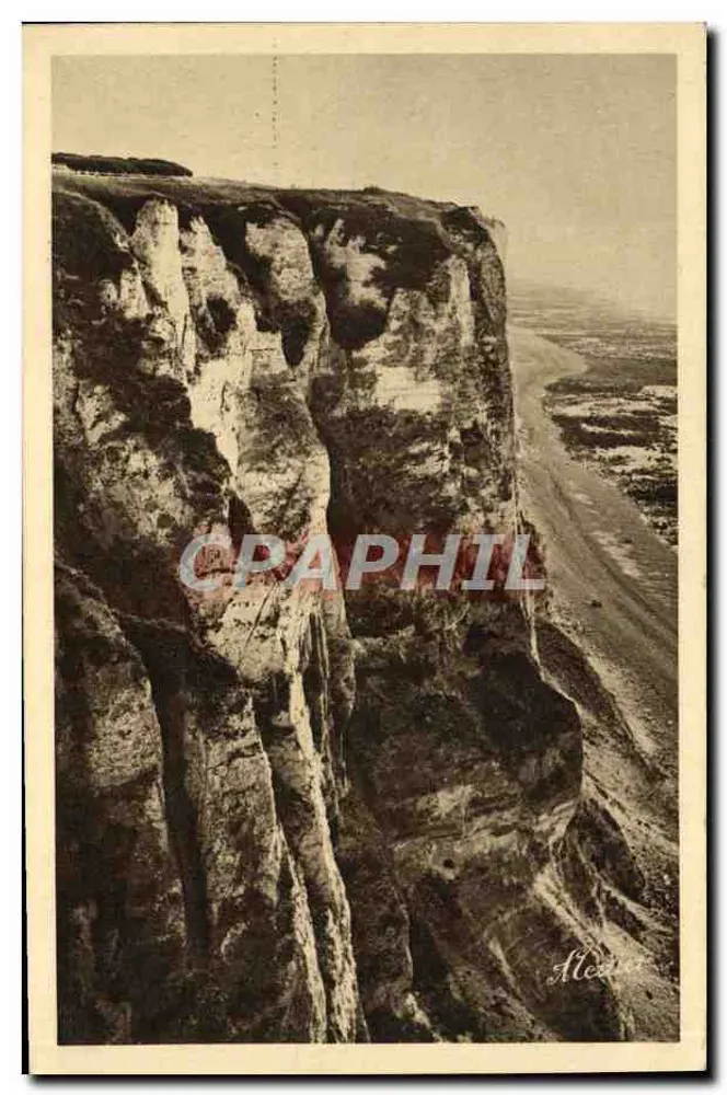Vue das falésias de Alexandria — Edição Heligravure d'Art, Le Tréport-Eu-Mers - Frente
