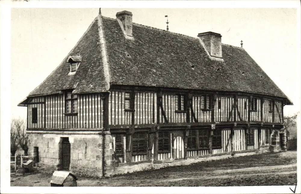 Guerquesalles perto de Vimoutiers (Orne) — A Cocardière (Fachada Leste) — Edição Sénécal - Vimoutiers - Frente