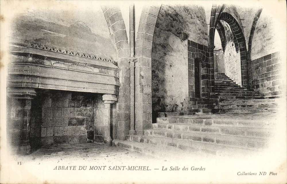 Abtei Mont-Saint-Michel — Die Wachstube — Collections ND Phot - Vorderseite