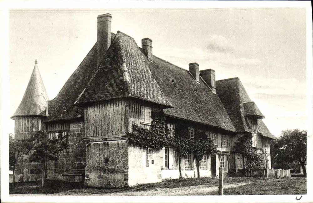 Manor de Bellou, perto de Vimoutiers — edição Sénétiers — n°56 - Frente