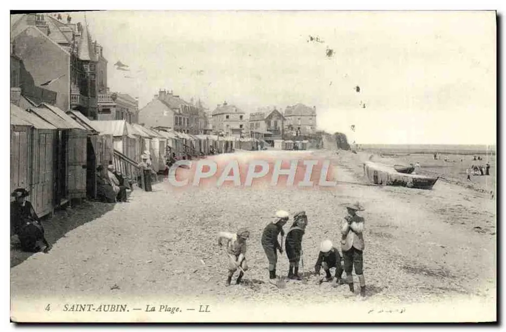 Saint-Aubin — A Praia — LL - Frente