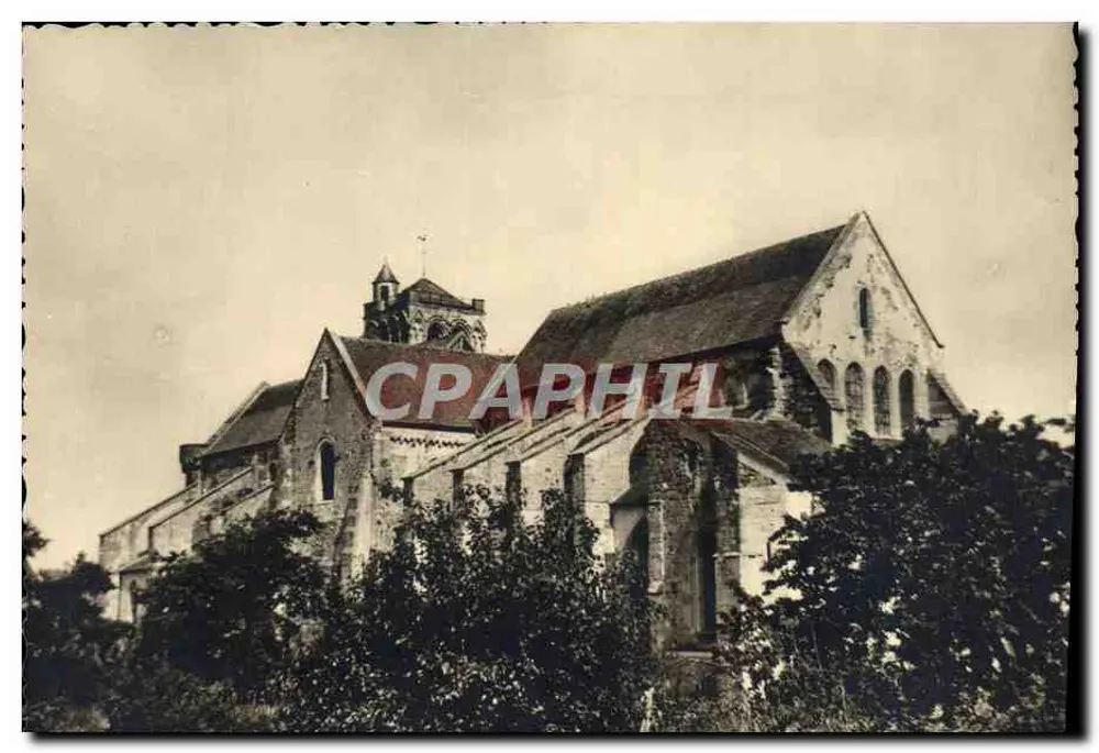 Champeaux (Seine-et-Marne) — Kollegiatekirche Saint-Martin, äußere Südseite — Les Éditions d'Art, Paris - Vorderseite