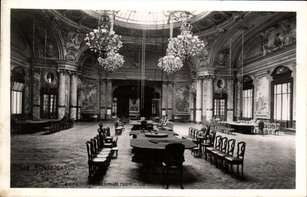 Monte Carlo - Das Casino - La Salle Schmidt - Vorderseite