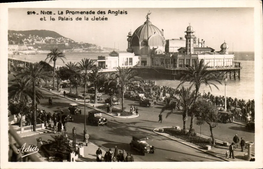 Nice - La Promenade des Anglais und das Palais de la Jetée — Adia, n°214 - Vorderseite