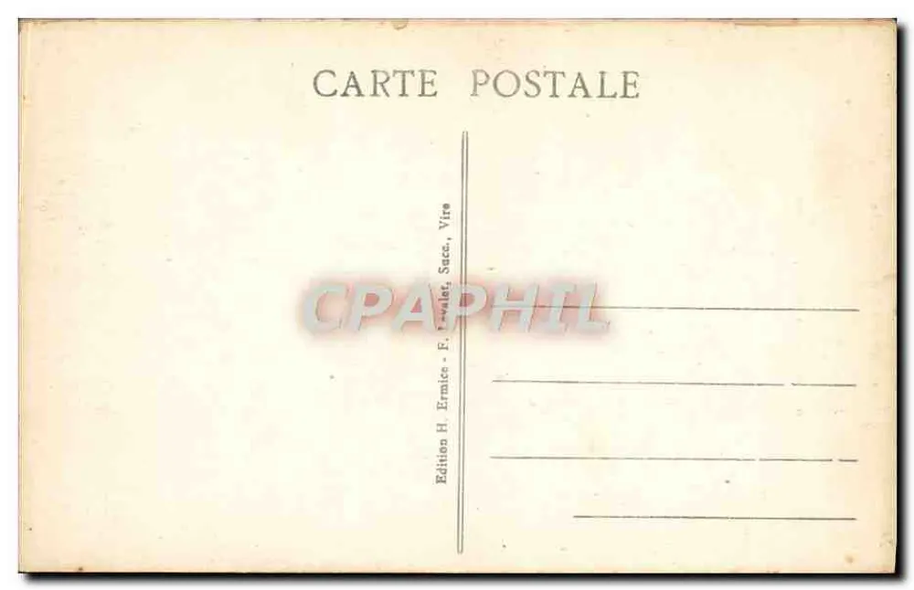 La Nostra Normandia — Gli Sposi — Edizione H. Ermice, F. Lavalet, Vite - Verso