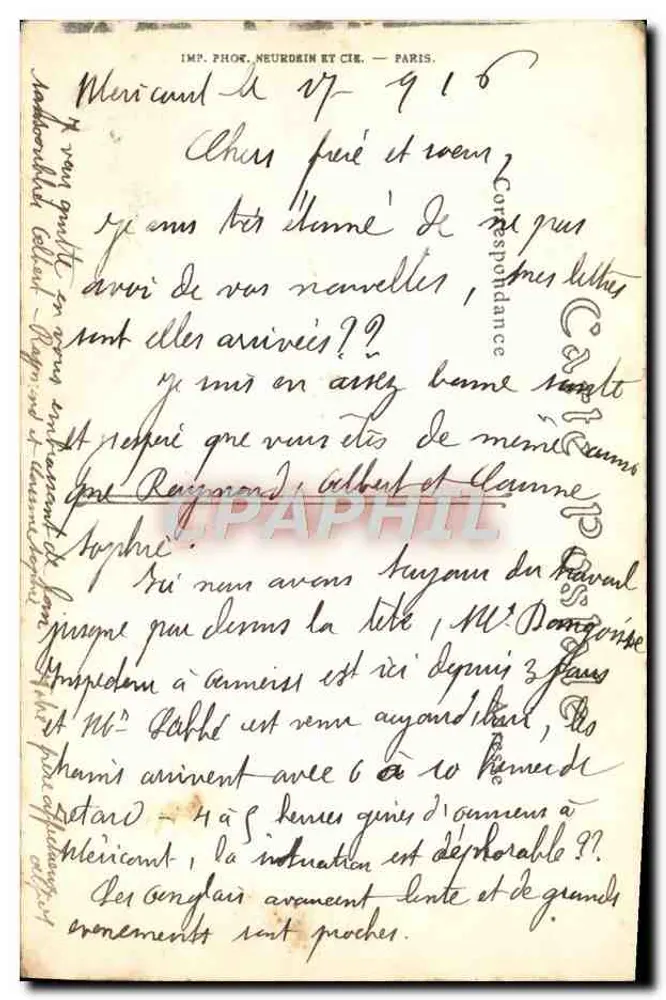 Amiens — Ansicht der Somme (Ankunft der Hortillons) — ND. Fot. n°51 - Rückseite