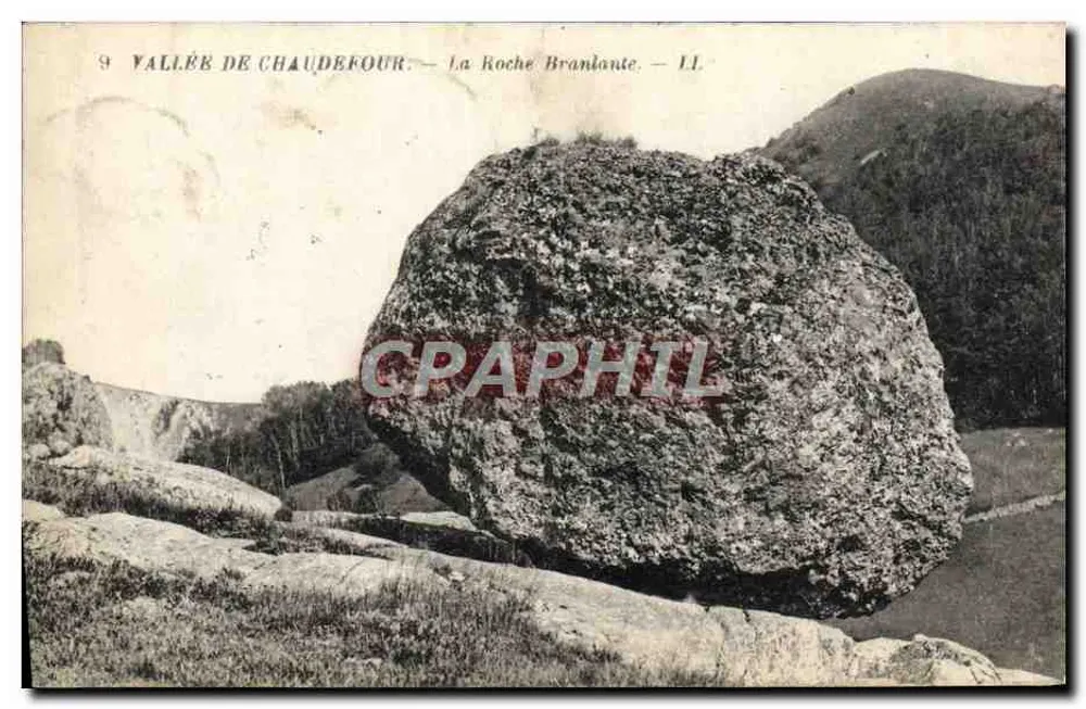 Vallée de Chaudefour — La Roche Branlante — LL - Frente