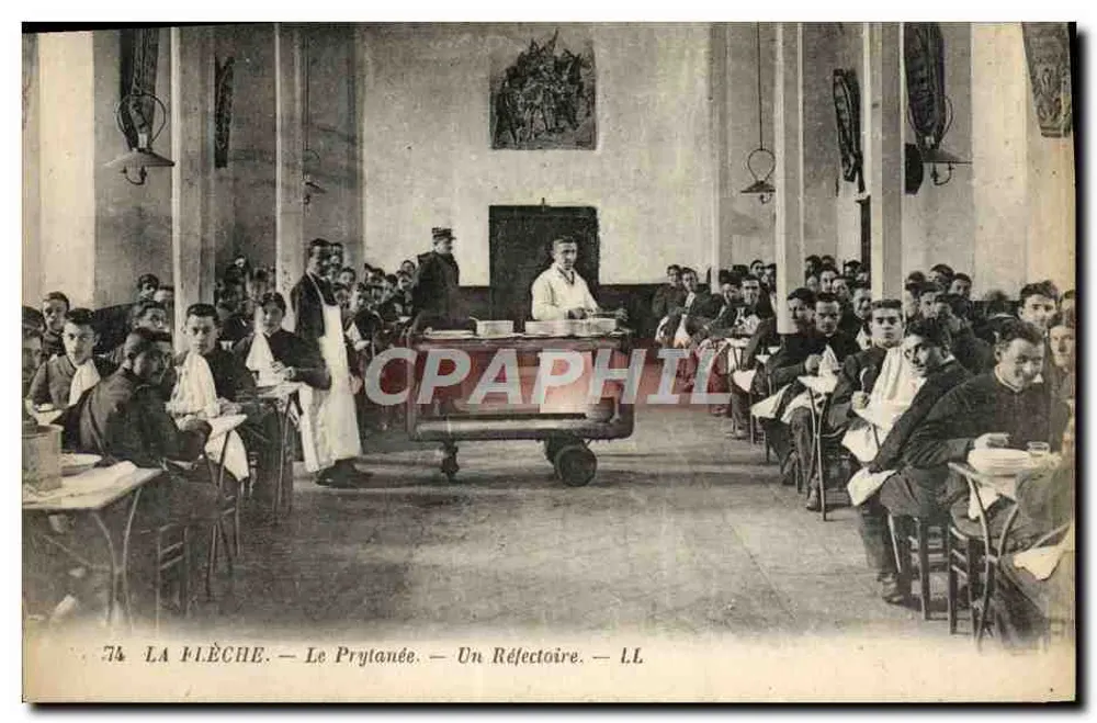La Pièche — Das Prytanée — Ein Refektorium — LL - Vorderseite