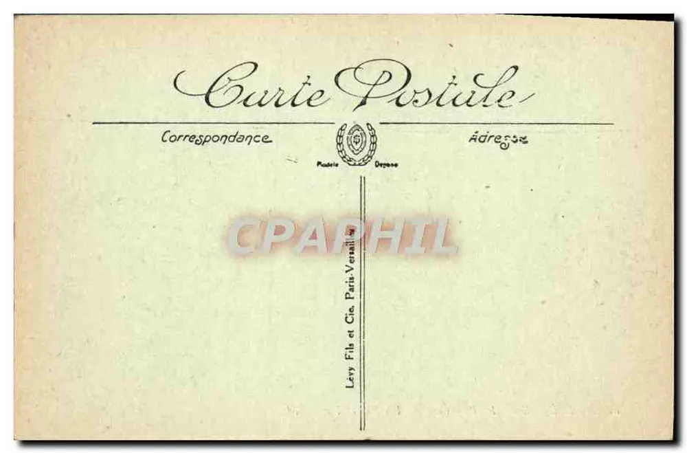 La Pièche — Das Prytanée — Ein Refektorium — LL - Rückseite
