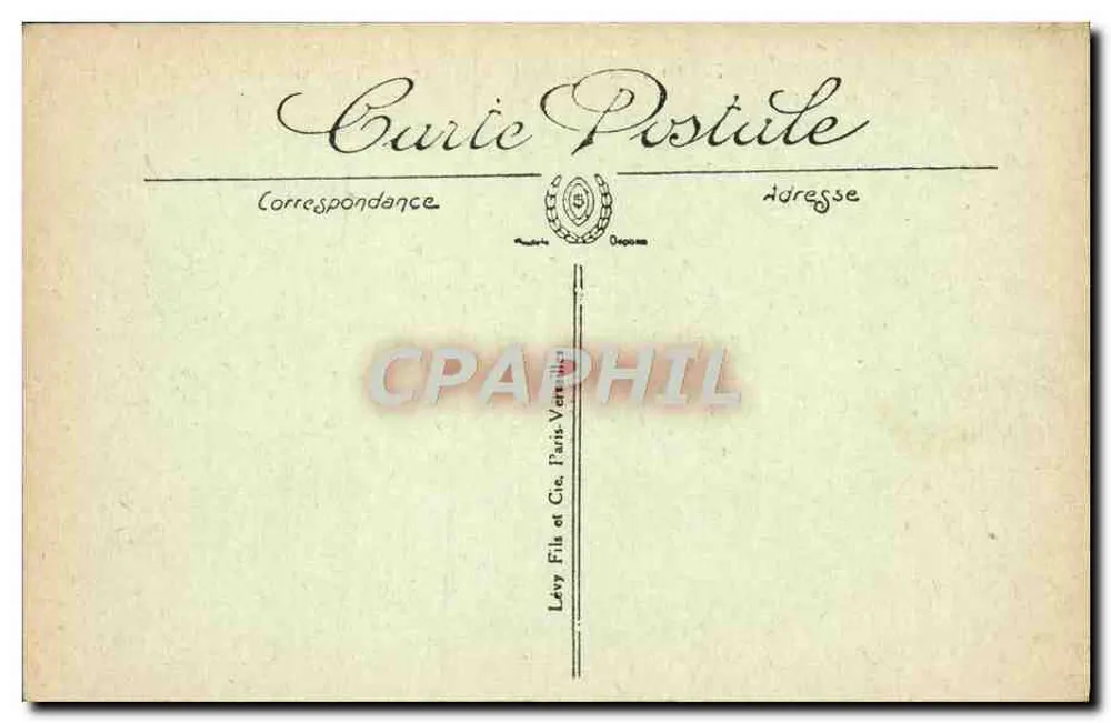 La Flèche — Das Prytanée — Gruppenbewegungen — LL - Rückseite