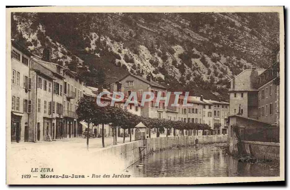 Morez-du-Jura — Straße der Gärten - Vorderseite