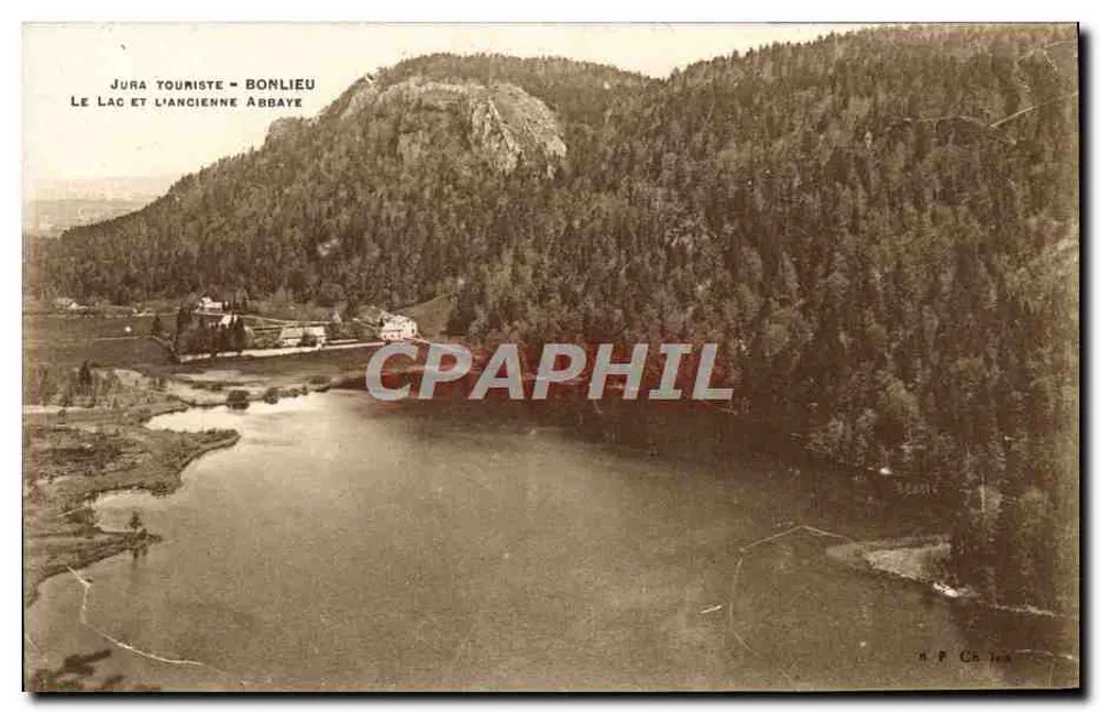 Jura Tourist — Bonlieu — Der See und die Alte Abtei — n. F. Gr. 104 - Vorderseite