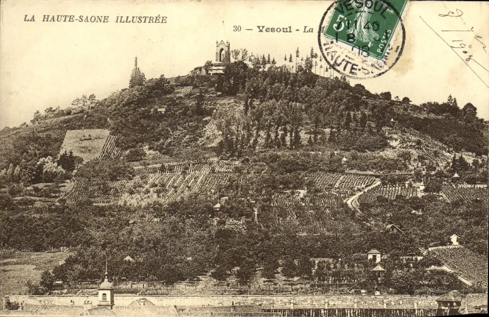 Yesoul - A capela no monte - La Haute-Saône Illustrée n°30 - Frente