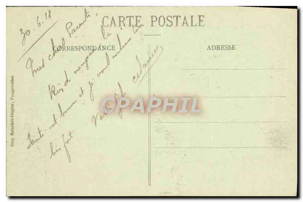 LUXEUIL-les-BAINS - Hotel Métropole — La Haute-Saône illustriert, Nr. 20 - Rückseite