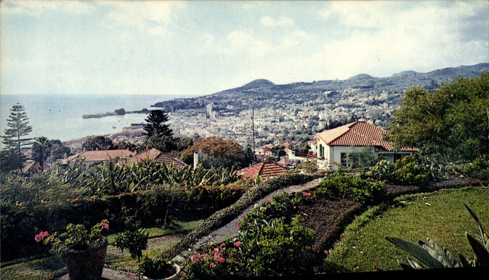 Funchal — Aussicht von einer privaten Quinta — J. Arthur Dixon - Vorderseite