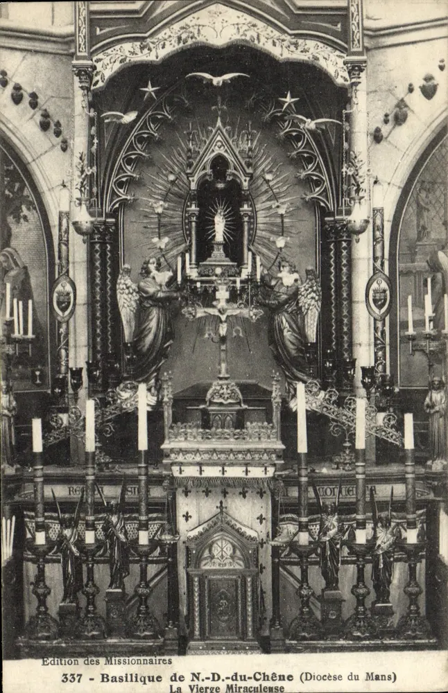 Basilika von der Jungfrau des Eichbaums — Die Mirakulöse Jungfrau — Ausgabe der Missionare, Nr. 337 - Vorderseite