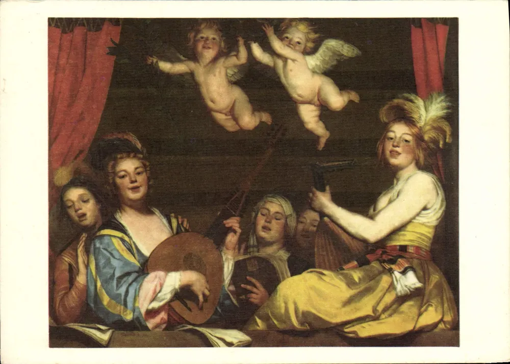 Konzert — Gérard Honthorst (1590-1656) — Éditions de la Loterie Nationale - Vorderseite