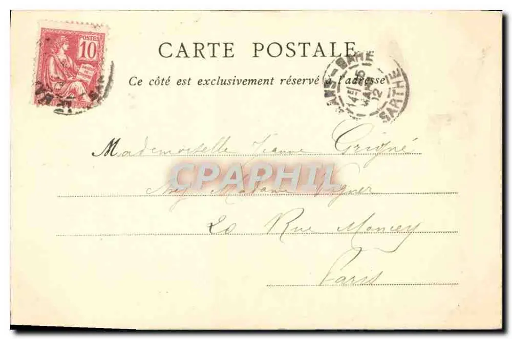 Angers - O Logis Barrault — ND Pbot, n°16 - Verso