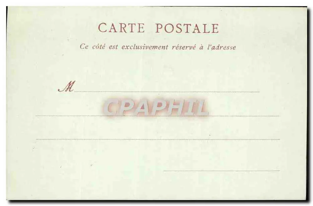 Angers — Museum des Beaux-Arts, die David-Galerie — ND Phot - Rückseite