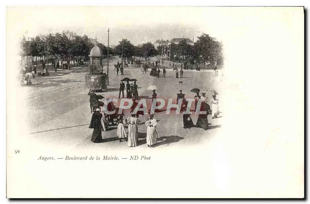 Angers — Boulevard de la Mairie — ND Pbot - Frente