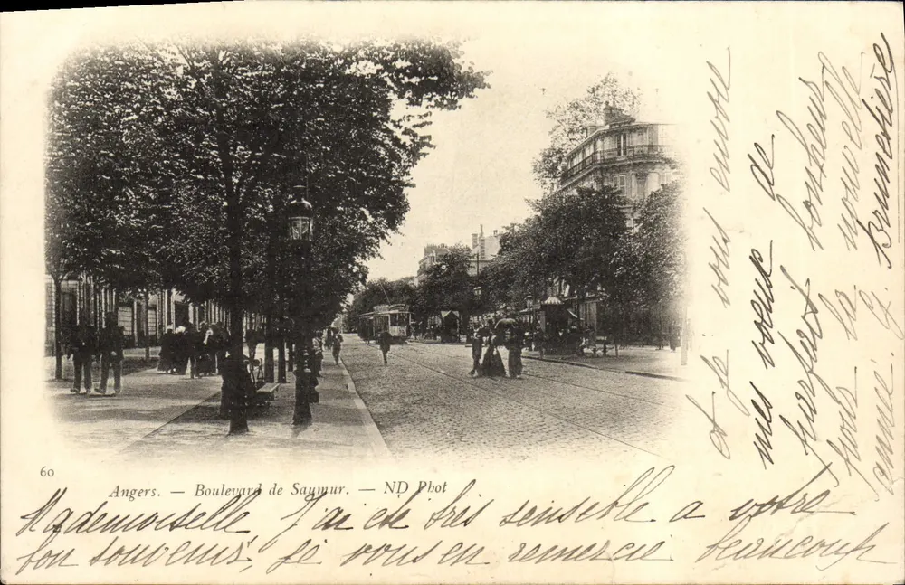 Angers — Boulevard de Saymur — ND Phot - Frente