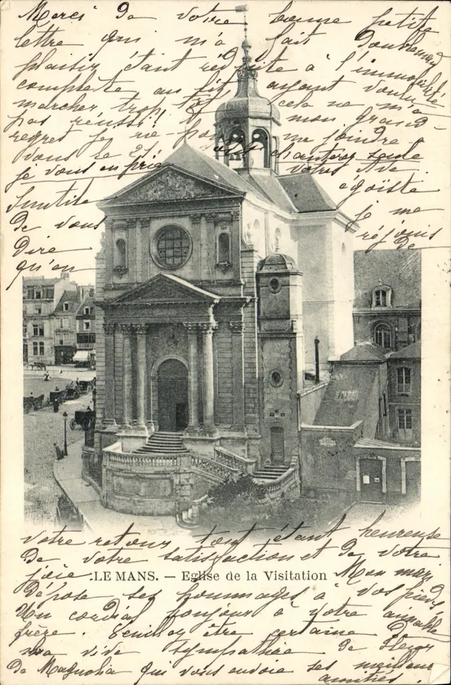 Le Mans — Kerk van de Verkondiging — Uitgever niet geïdentificeerd - Voorkant