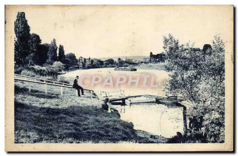 Passeando à beira da Marne — Le Perreux - Quai de l'Argonne — Edição G. Terrier, 39 - Frente