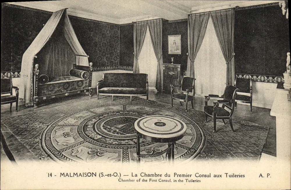 Zimmer des Ersten Konsuls in den Tuilieren — Malmaison (S.-et-O.) — A.P. - Vorderseite