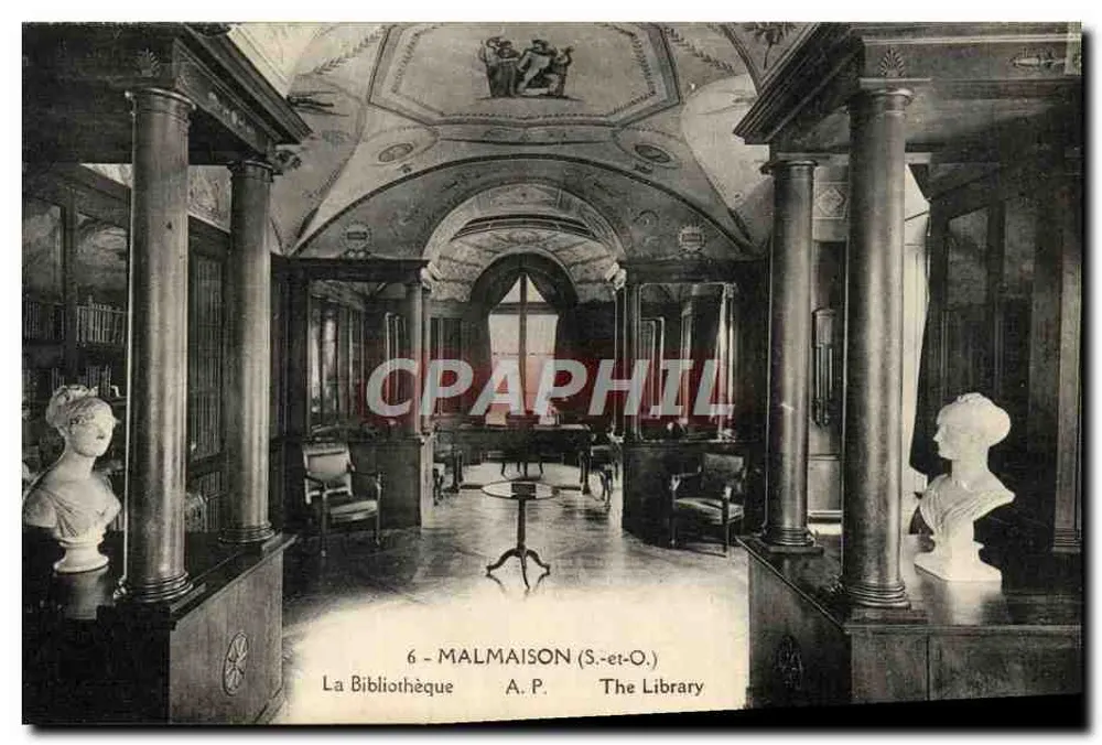 A Biblioteca — Malmaison (S.-e-O.) — A.P. - Frente