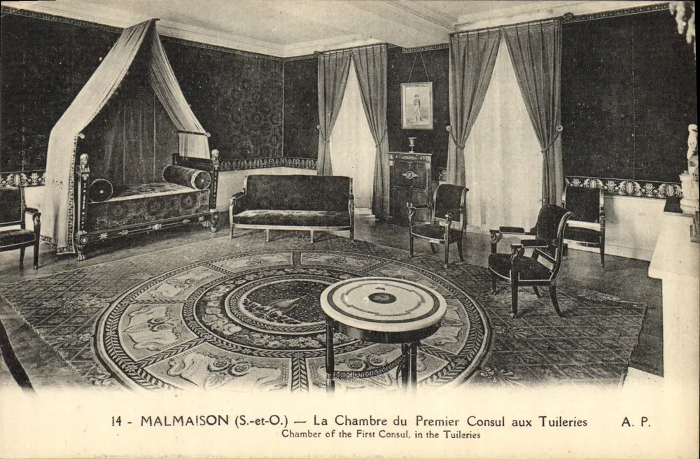Malmaison (S.-et-O.) — Das Zimmer des Ersten Konsuls in den Tuileries — A.P. - Vorderseite