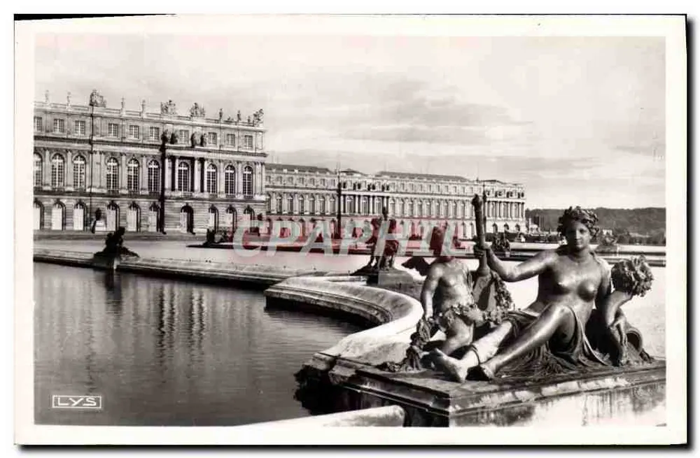 Versailles — Porte d'Eau — Bassin du Nord — La Marne (Le Hongre) — Éditions d'Art 'Lys' n°247 - Recto