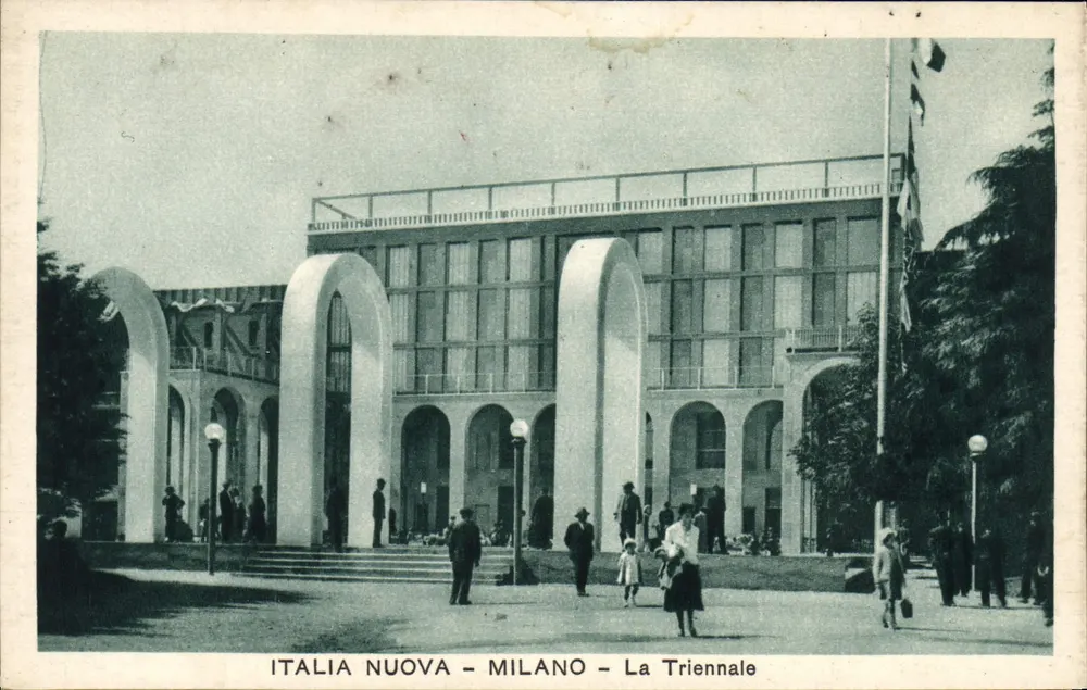 Mailand — La Triennale — Italia Nuova - Vorderseite