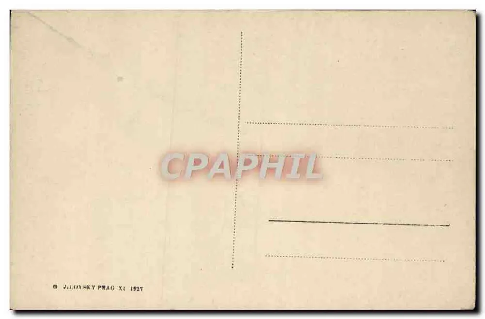 Petersburg. Kasteel — uitzicht op het kasteel met tuin — G.J.P. - Achterkant