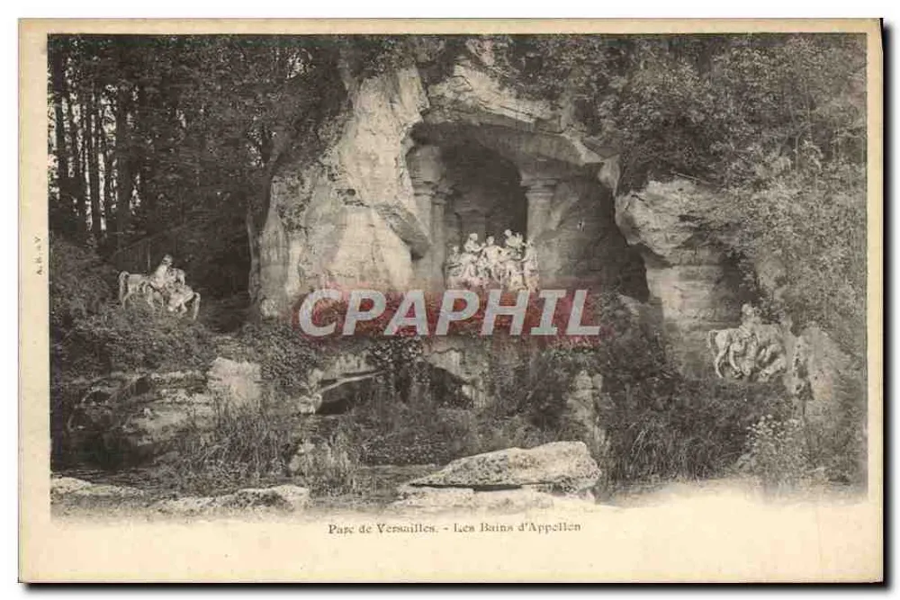 Parque de Versalhes - Os Banhos de Appellen — editor Achay - Frente