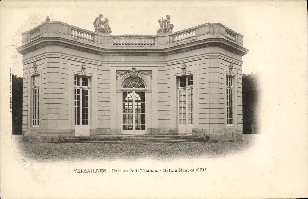 Versailles - Pavillon des Petit Trianon - Sommer-Esszimmer - Vorderseite