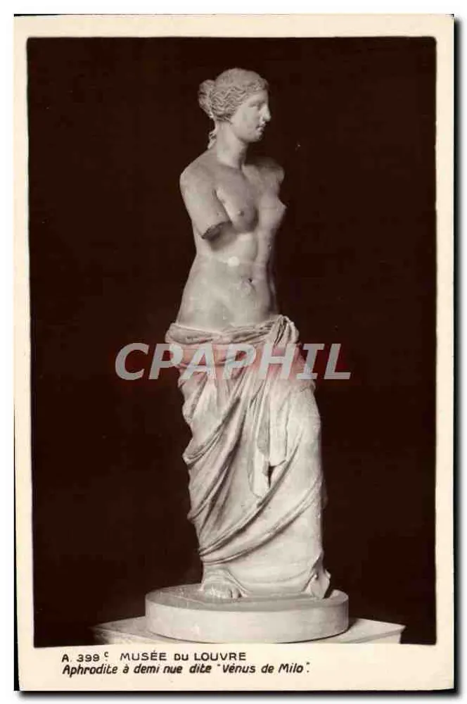 Venus de Milo — Louvre-Museum — Serie A 399 - Vorderseite
