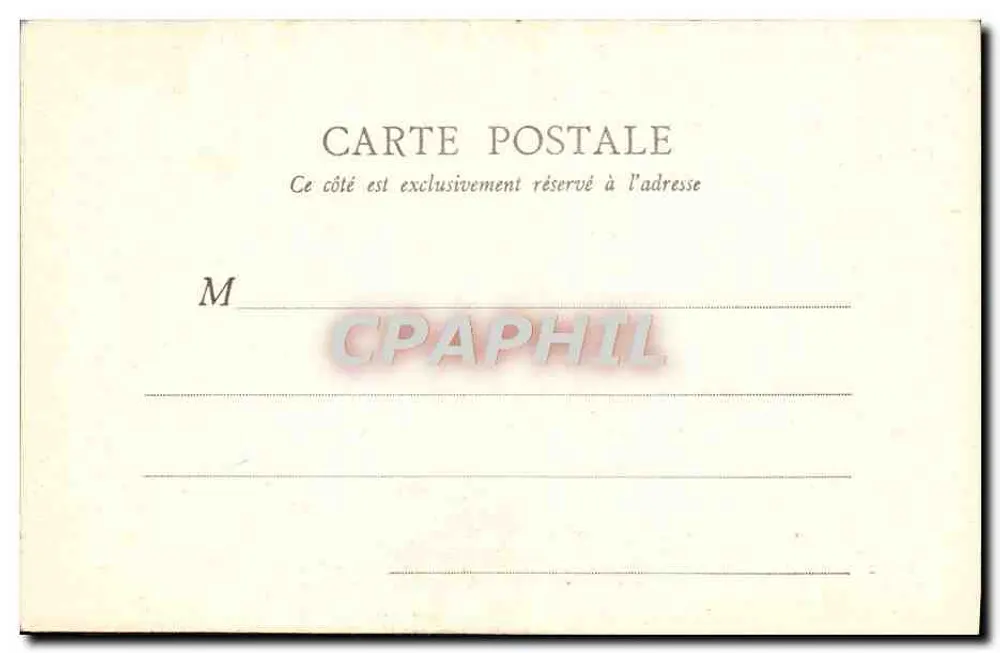 PARIS — Estátua de F.-V. Raspail — B. F. Paris, n° 150 - Verso