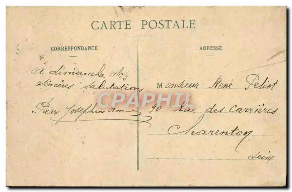 O Square de Vaugirard — Paris — editor P. Maumus, Paris - Verso